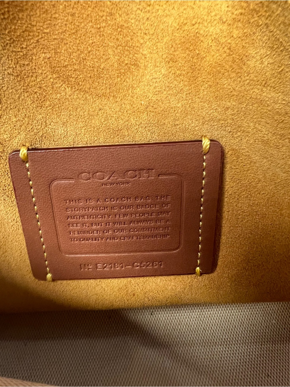 Coach Soft Tabby Shoulder Bag in Colorblock - Retail Line C5261 - Picture 8 of 12